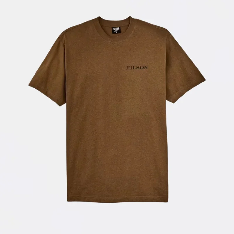 Frontier Graphic T-Shirt (Gold Ochre + Deer)