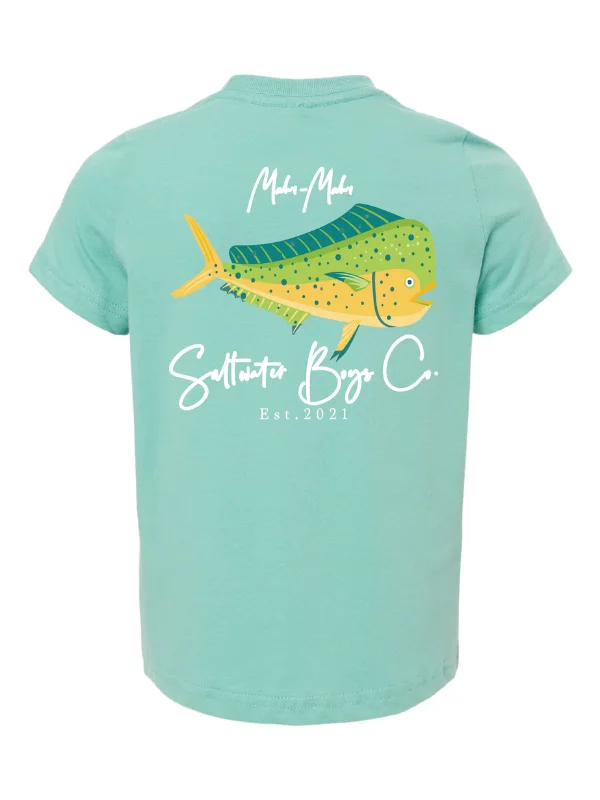 Mahi Mahi Short Sleeve YOUTH Tee by Saltwater Boys Company