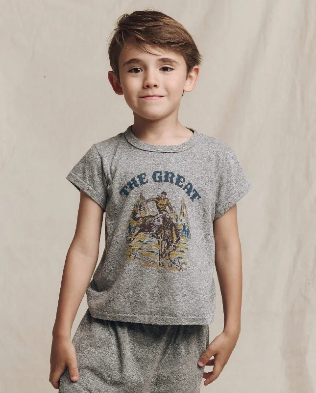 The Little Boxy Crew. Graphic -- Heather Grey with Rodeo Graphic