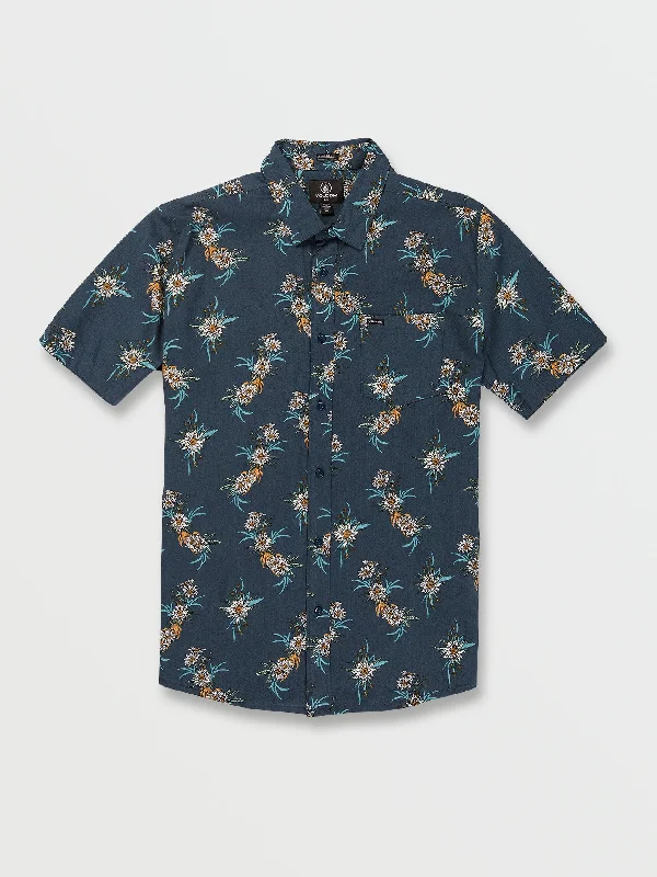 Viber Vison Short Sleeve Shirt - Marina Blue