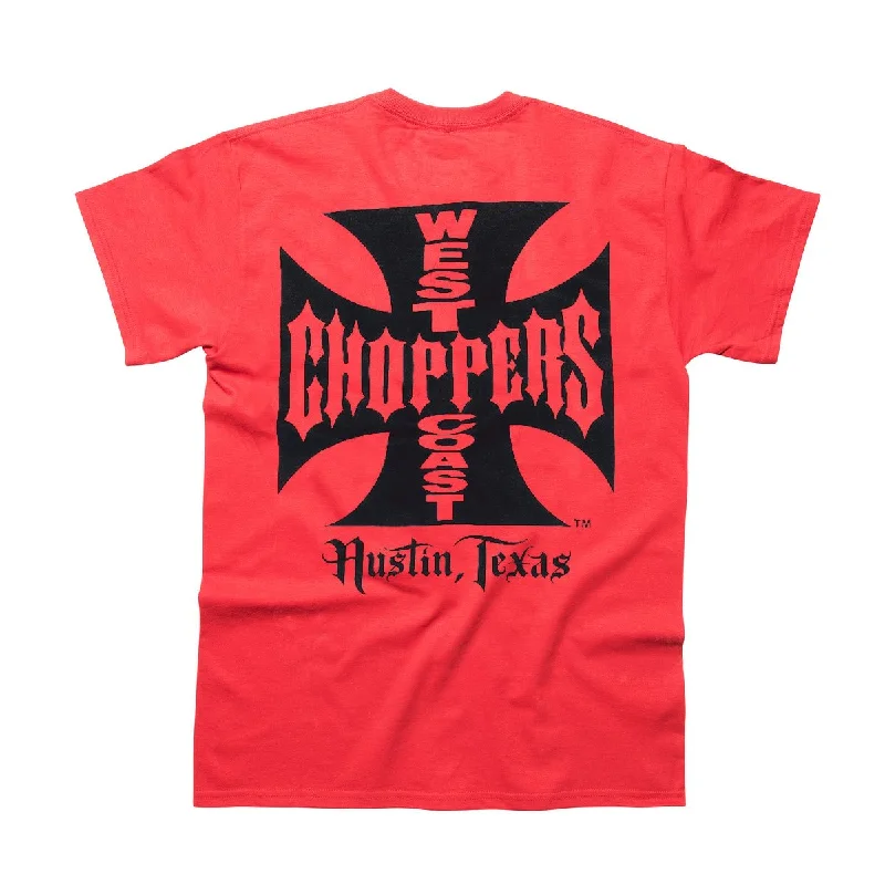 West Coast Choppers OG Classic ATX Tee - Red/Black