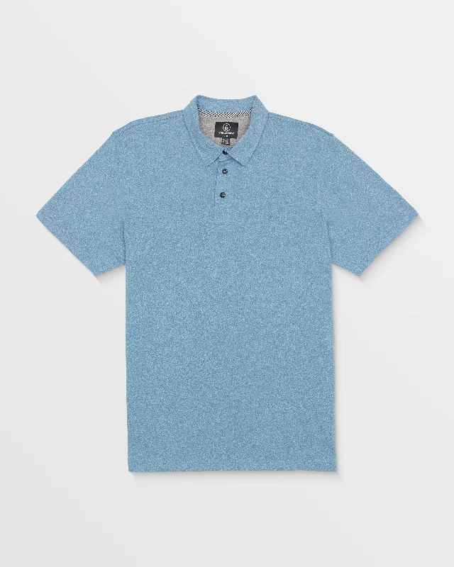 Wowzer Polo Short Sleeve Shirt - Blue Rinse